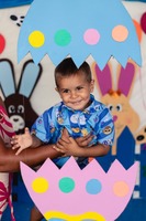 Celebração, acolhimento e muitos sorrisos marcaram a entrega de ovos de Páscoa realizada pela Gerência Municipal de Assistência Social 