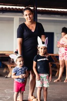 Celebração, acolhimento e muitos sorrisos marcaram a entrega de ovos de Páscoa realizada pela Gerência Municipal de Assistência Social 