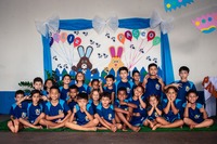 Celebração, acolhimento e muitos sorrisos marcaram a entrega de ovos de Páscoa realizada pela Gerência Municipal de Assistência Social 