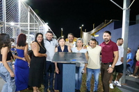 Confira os registros da inauguração do Centro de Esporte e Lazer José Barbosa