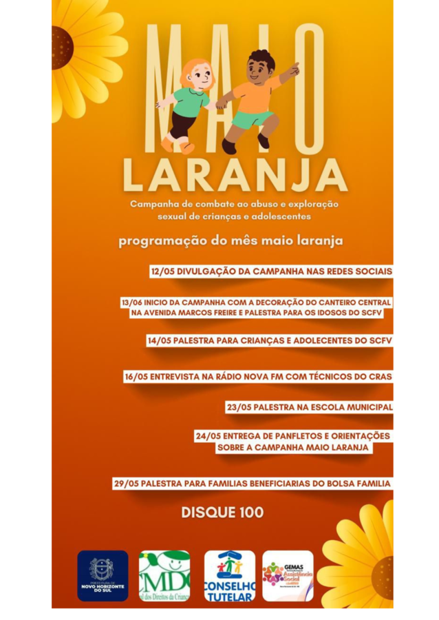 Left or right maio laranja