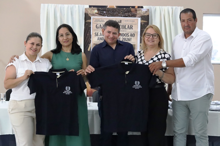 Jornada Formativa 2026 tem abertura oficial e entrega de uniformes aos servidores da educação