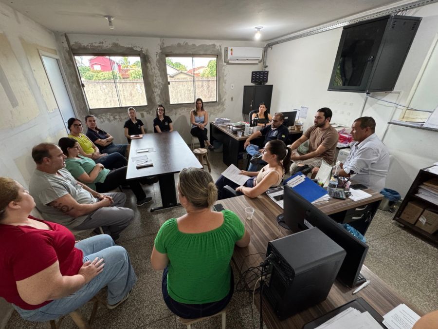 Equipes da Saúde realizam reunião de alinhamento para fortalecer atendimento no município