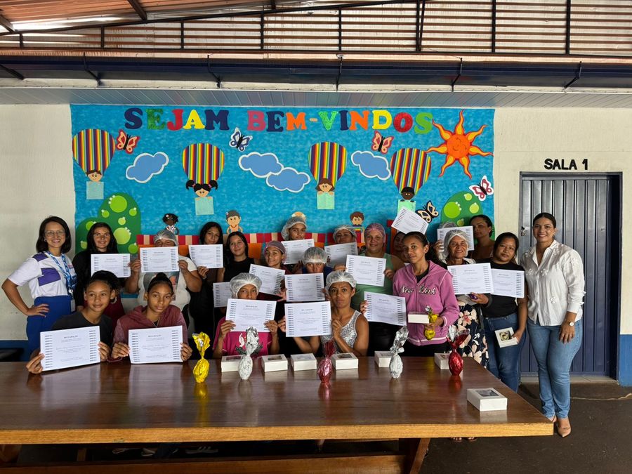 Prefeitura de Novo Horizonte do Sul, por meio da Assistência Social, promove oficina de produção de ovos de Páscoa e incentiva geração de renda