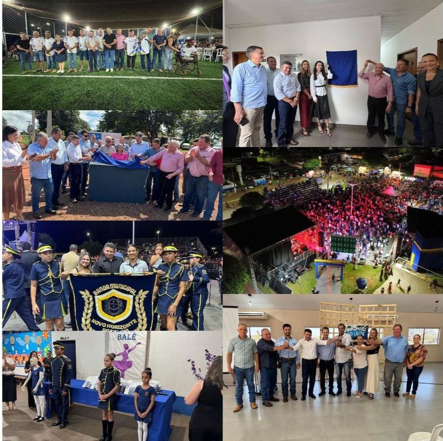 Novo Horizonte do Sul celebra 34 anos com grandes conquistas, investimentos históricos e programação marcante