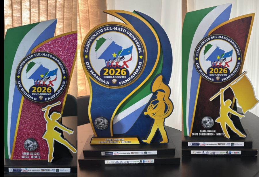 Banda Municipal de Novo Horizonte do Sul conquista 2º lugar no Campeonato Sul-Mato-Grossense de Bandas e Fanfarras